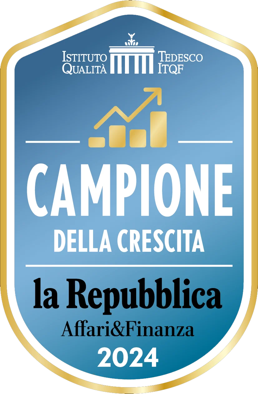 Badge Campioni della crescita 2024
