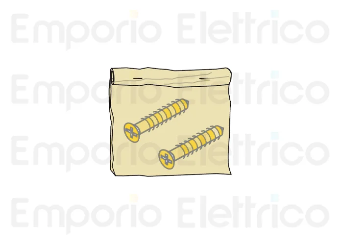 fadini spare part set of 2.9x22 tsc stainless steel self-tapping screws 11015