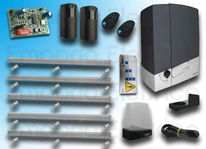 came automation kit bxv plus 801ms-0580+5 mt galvanised rack emp8k01ms-057cremz5