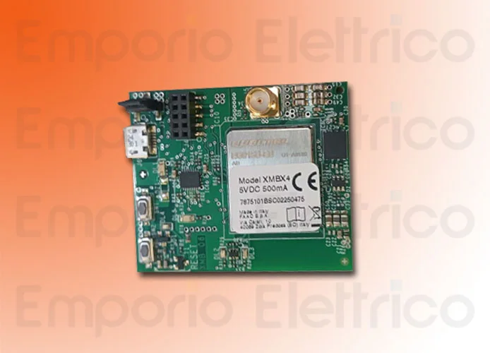 faac connectivity module gsm xbmx4 787510 (ex code 787379)