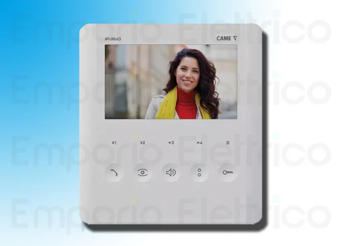 came bpt videocitofono vivavoce plx v ip colore bianco 840ch-0190