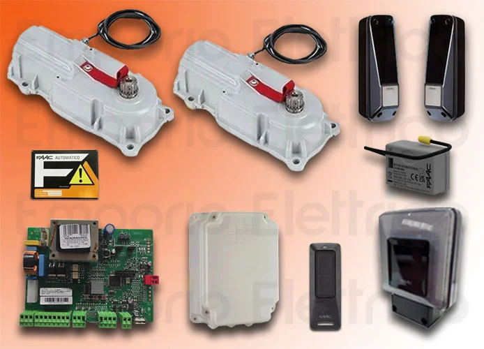 faac automation kit 230v power kit perfect 60 120017