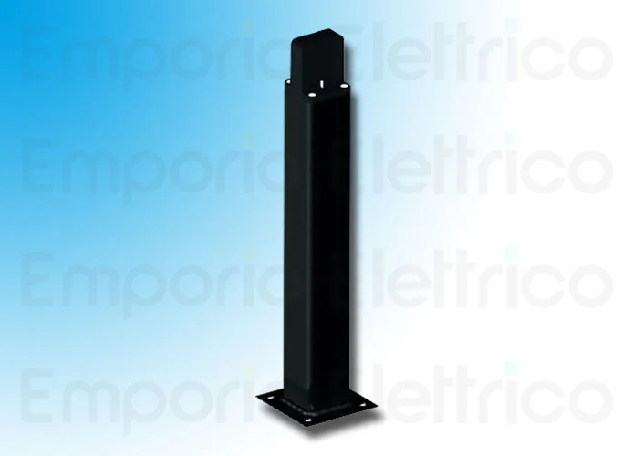 came bidirectional black aluminium post h=0,5 mt 001delta-bn delta-bn