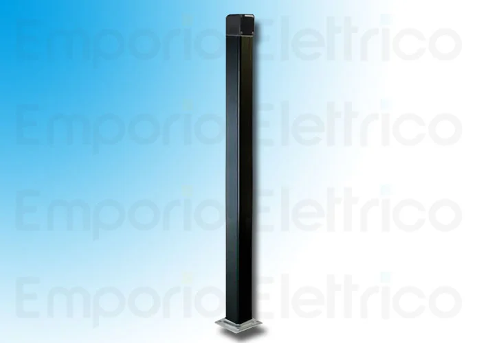 came black aluminium post h=1 mt 001cssn cssn