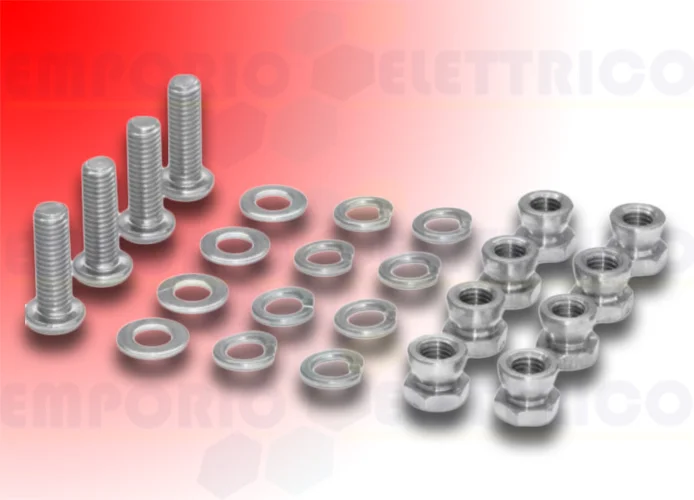 bft burglar-proof stainless steel screws kit ecosol security 2611116 n999475