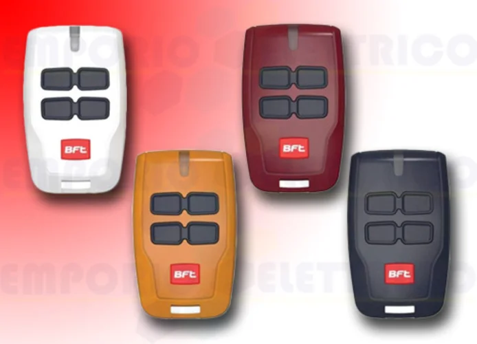 bft kit 4 remote controls mitto b 433 mhz rcb04 r6 rainbow 2611137 n999629