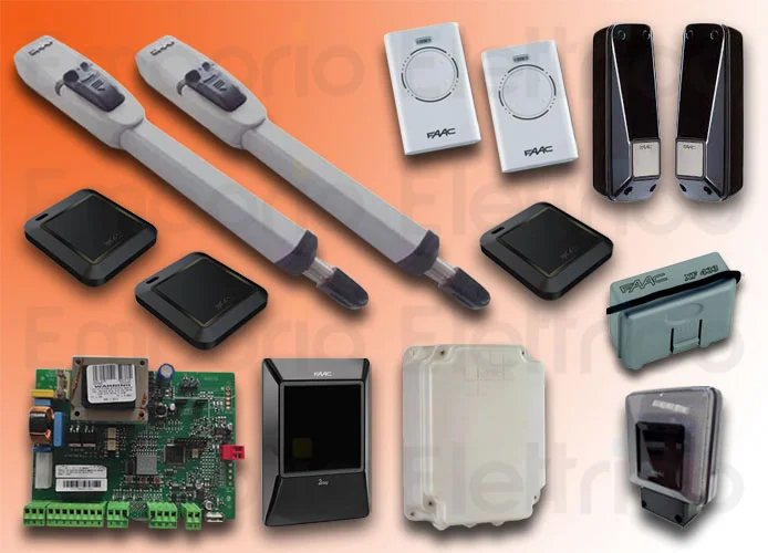 faac automation kit 230v ac master kit perfect 105910