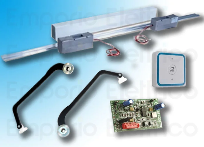 came automation kit two single panel doors voilà 24v 001uv01 uv01