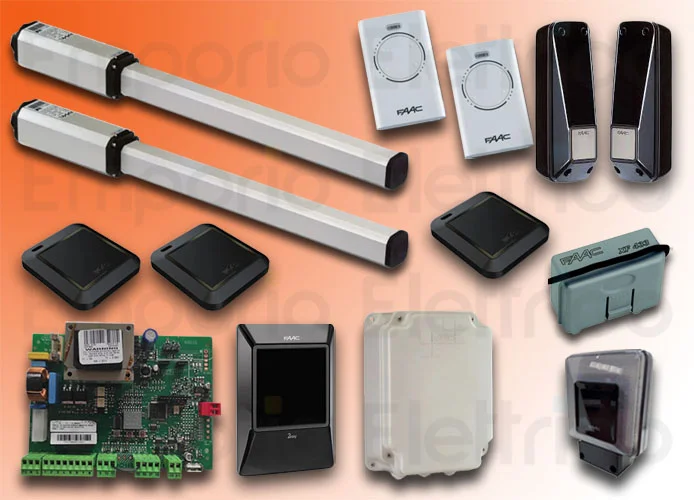 faac automation kit 230v ac leader kit perfect 105911fr