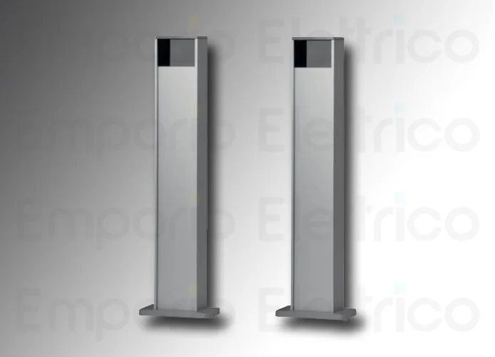 nice 2 pcs aluminium column h= 500mm for 1 medium photocell era post pph3