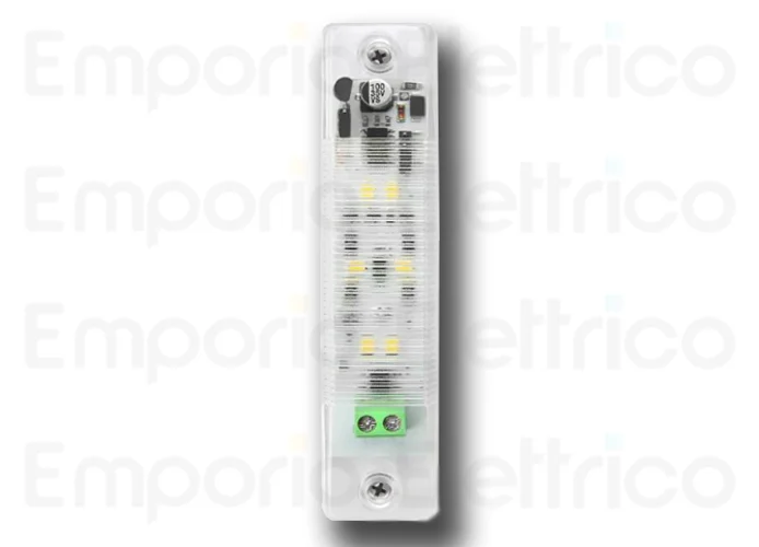 nologo mini led flashing light 12/24 transparent white flash-in cl