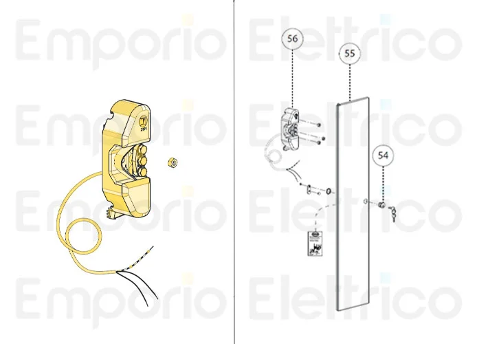 fadini pièce détachée groupe fin de course pour barri 88 88856