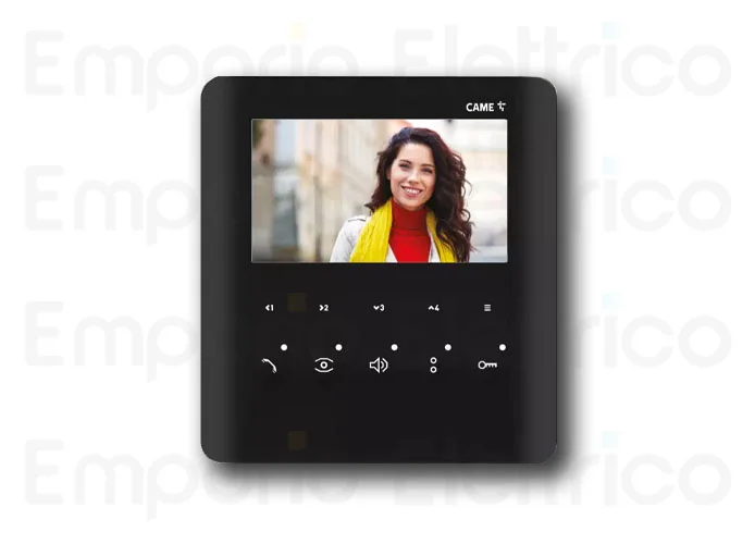 came bpt videocitofono vivavoce a parete plx v bk 840ch-0230