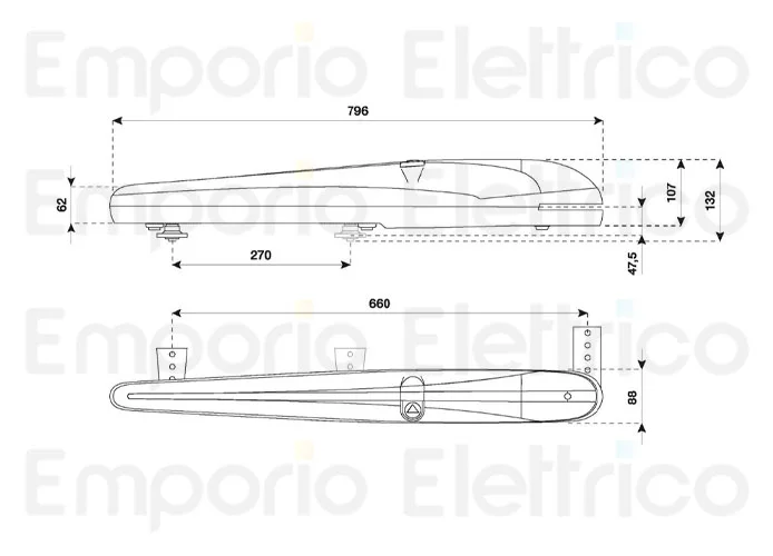 beninca pagina ricambi per motore bob21mae-115