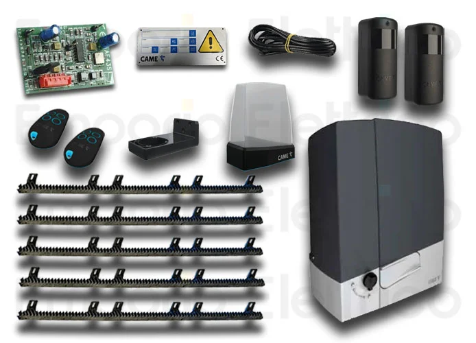 came kit automazione bxv plus 801ms-0570+ 5 mt cremagliera nylon emp8k01ms-056crem5