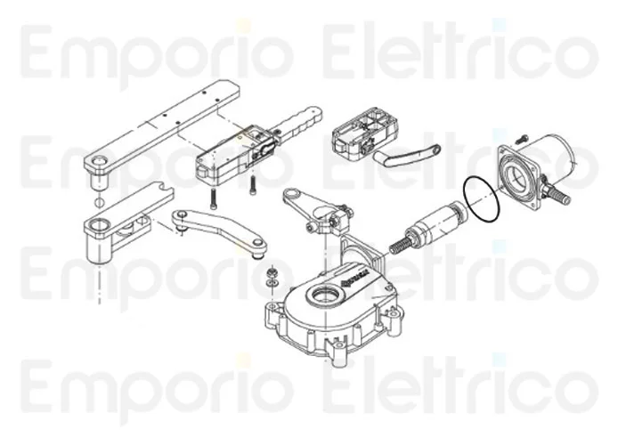 beninca ricambio rotore ass. x du.it14nv 9686572