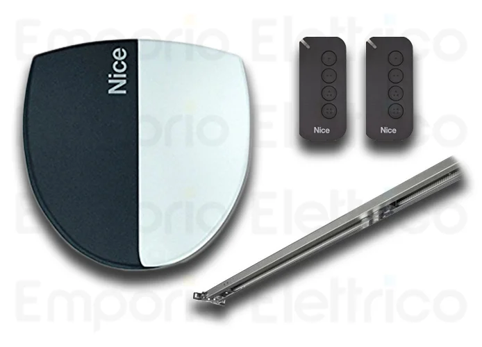 nice kit automazione porte sezionali e basculanti 24v spinbus spin23bdkce