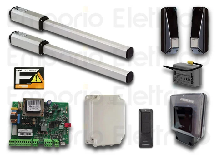 faac kit automazione 230v ac leader kit perfect 60 120013