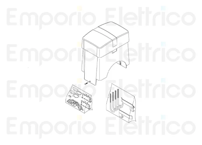 beninca ricambio fine-corsa magnetico x bull 9688102