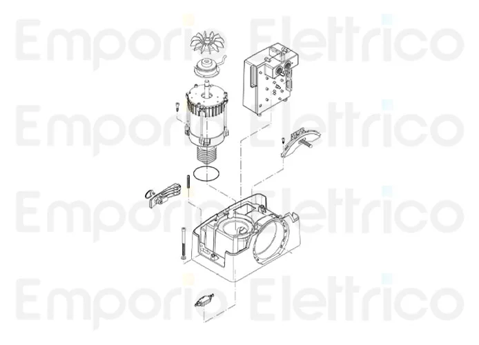 beninca ricambio fine-corsa x bull 9686329