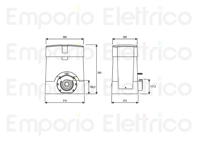 beninca pagina ricambi per motore bull1524