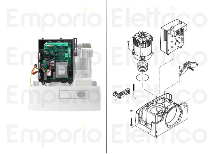 beninca ricambio centrale di comando per bull20he 968600983