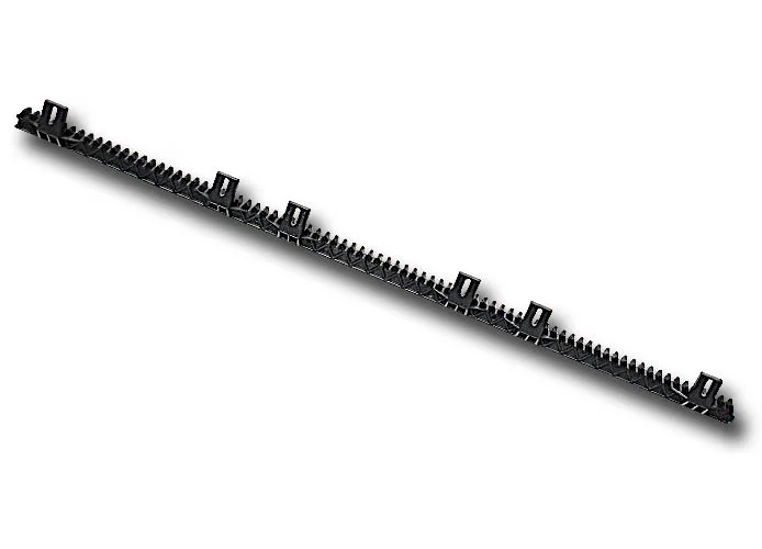 bft cremagliera plastica modulo 4 nylon 22x22 - 1 metro - cp d221073 2600594