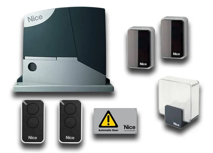 nice kit automazione cancelli scorrevoli 24vdc roadkit rdkce