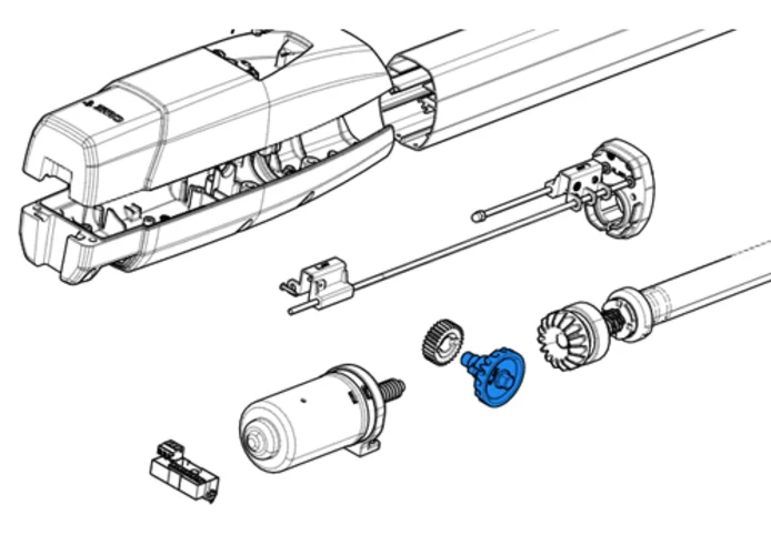 came ricambio gruppo corona elicoidale ats30-50 88001-0231