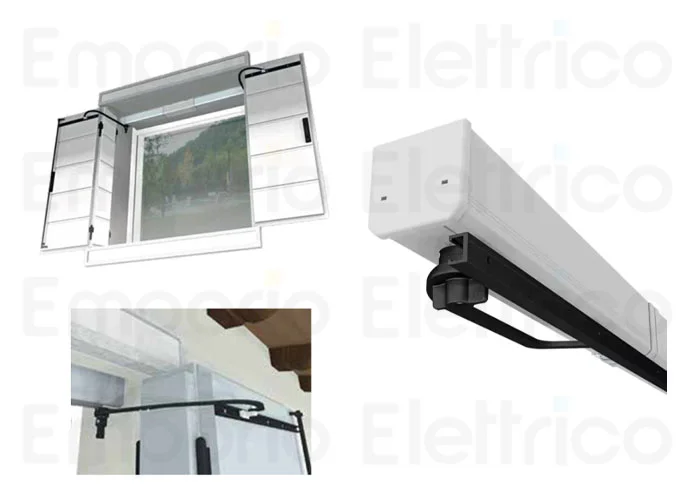 came kit automazione anta dx a due pannelli snodati voilà 24v 001uv005 uv005