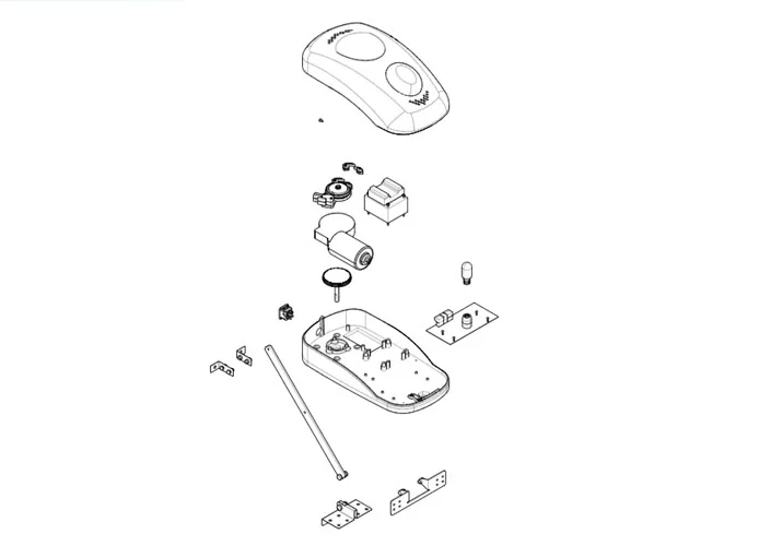 came pagina ricambi per motore v600