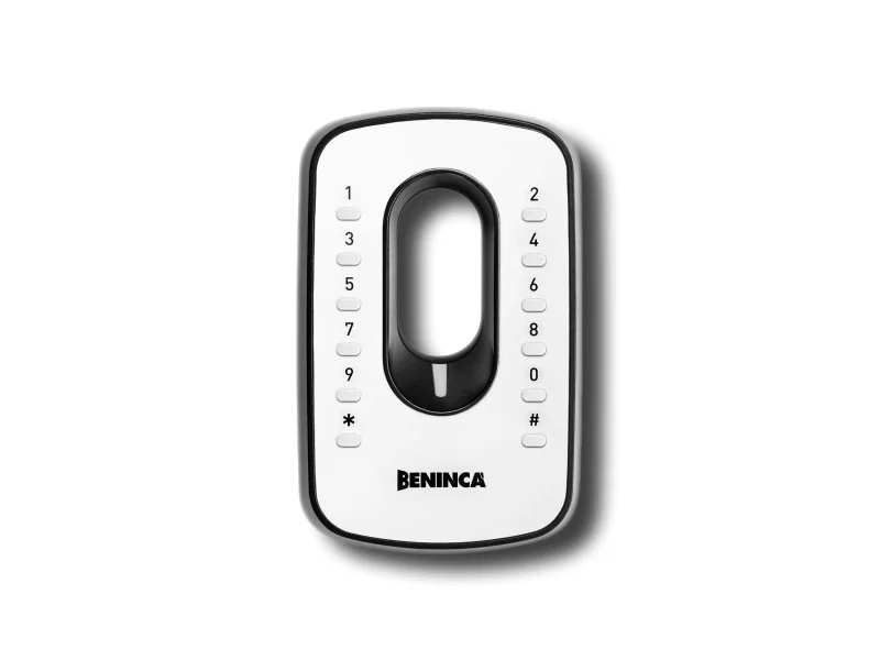 beninca tastiera digitale alluminio wireless triplice codifica iri.kpad&nbsp;9760033