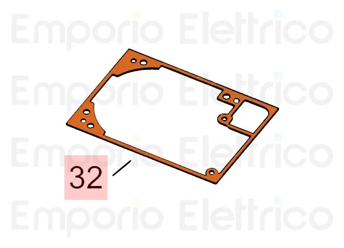 faac ricambio guarnizione motoriduttore 746/844 7099645