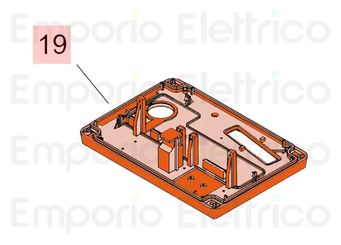 faac ricambio base coperchio 746/844 restyling 7273405