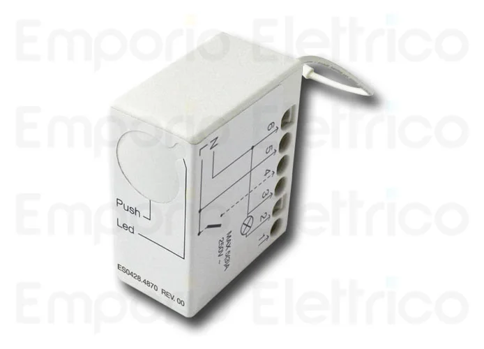 nice tag trasmettitore da incasso con alimentazione a batteria ttxb4