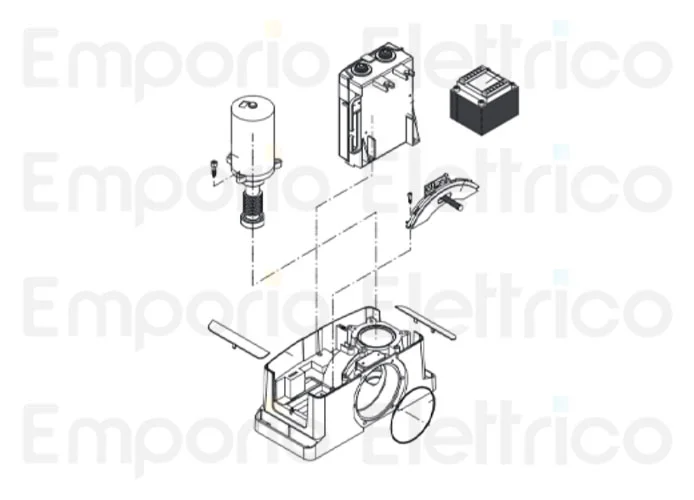 beninca ricambio centr.+trf x bull424/624 esa 9688131