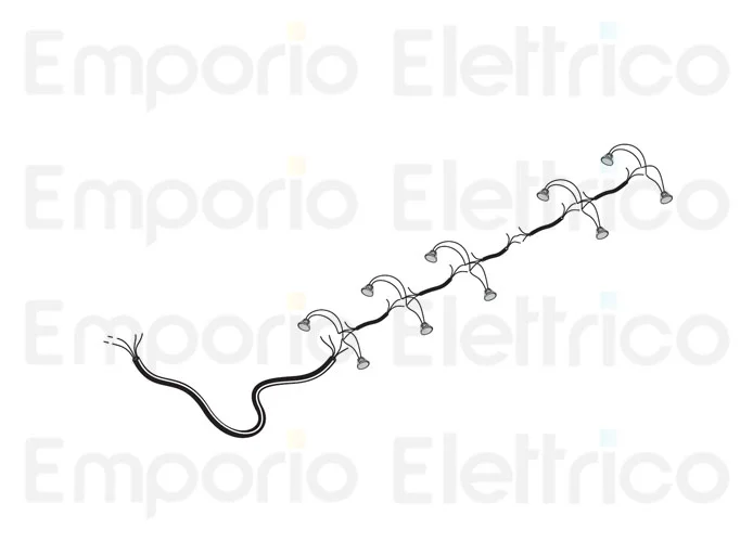 fadini Ersatzteil des elektrischen Kabels mit 10 LED-Strahlern für bayt 980 97379