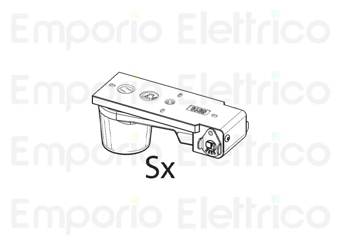 fadini Ersatzteil der mechanische Notentriegelung für combi 740 740165