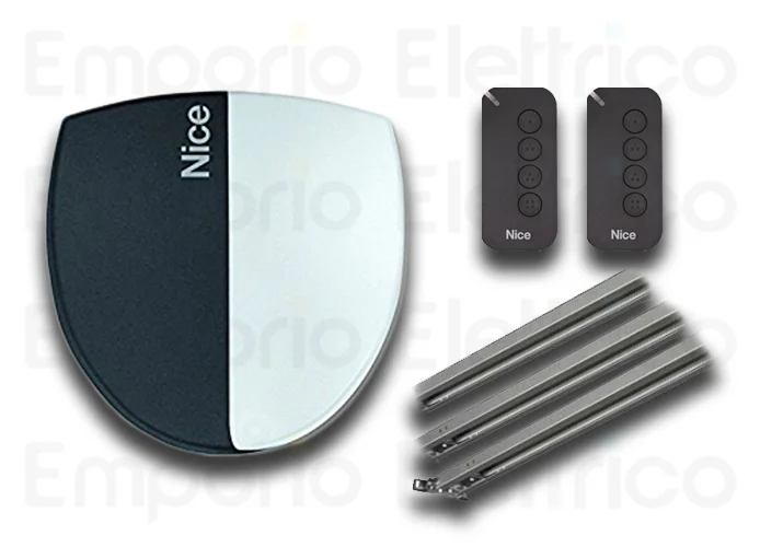 nice Kit Torantrieb für Sektionaltore und Schwingtore 24v spinbus spin20bdkce