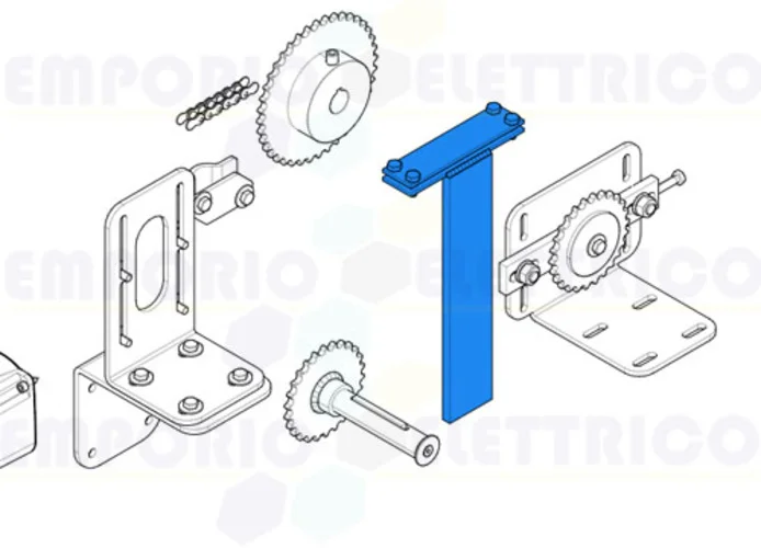 came Ersatzteil des Steigbügels für Anschluss der Kette c-bx 119ricx014