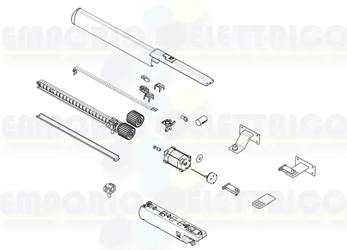 came Seite Ersatzteile des Motors 001a5000 a5000