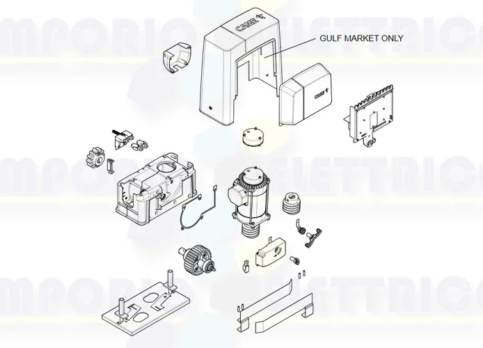 came Seite Ersatzteile des Motors 001bks22tls bks22tls 