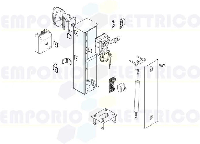 came Seite Ersatzteile für Schranken g3250 