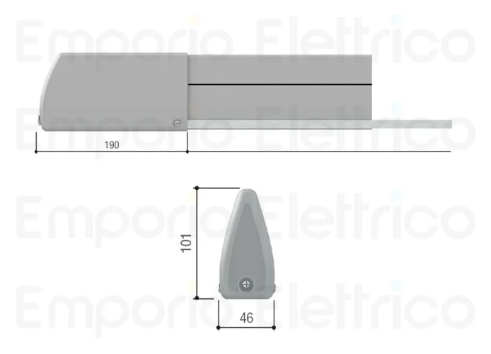 came schwarze Sicherheitsleiste 001dfwn2000n dfwn2000n