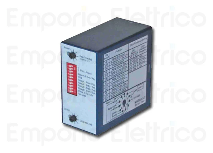 genius système de détection de véhicules à canal unique rmg 1 6100131